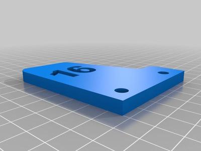 RM85 Rear Caliper Guard OEM Style V2