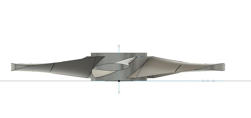 propeller for electric outboard