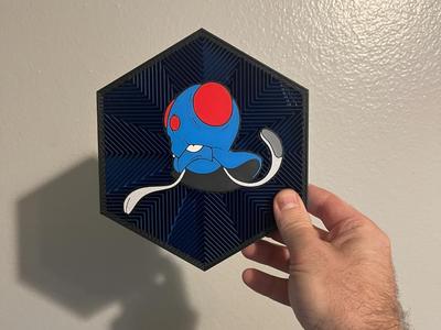 72 Tentacool Hex Art