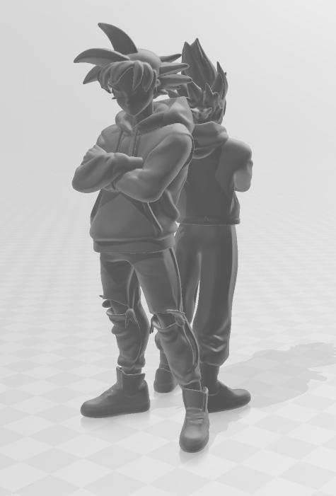 Urban Goku and vegeta