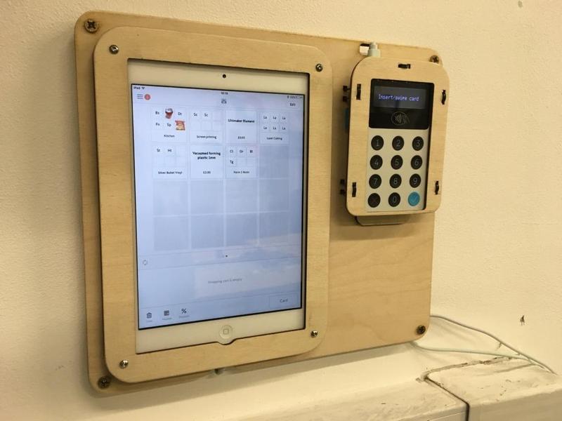 Wall Mounted Payment Terminal - iZettle & iPad Mini 2
