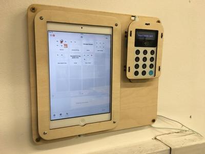 Wall Mounted Payment Terminal - iZettle & iPad Mini 2