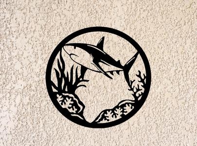 shark sea wall mural home decoration wall art
