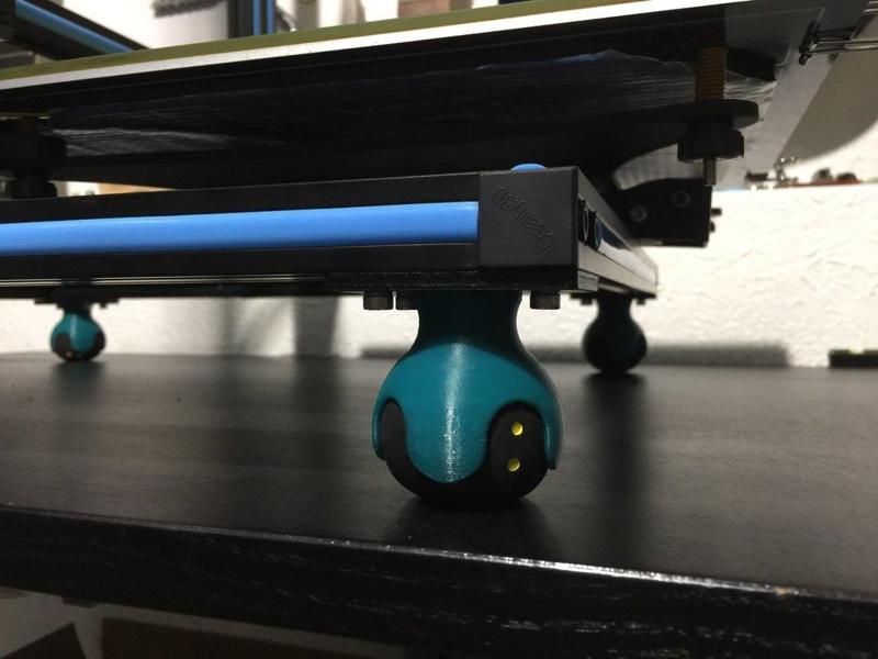 Squash Ball Vibration Isolation Foot - CR-10 Feet M4 SquashBall