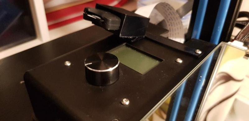 Ender 2 SD card holder mount