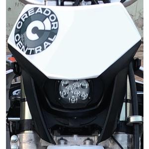 UNIVERSAL ENDURO SUPERMOTO LED HEADLAMP FRAME