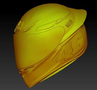 AGV VALENTINO ROSSI MOTORCYCLE HELMET MOTOGP 2025