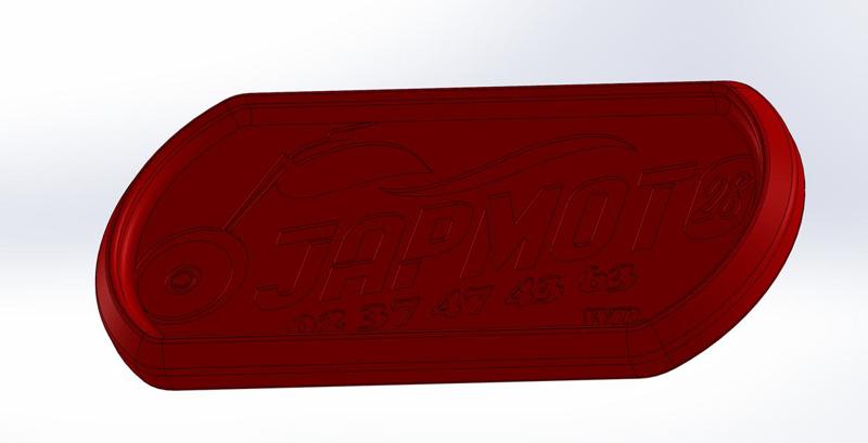 Motorcycle side stand ground protection - protection de sol pour bequille latérale moto