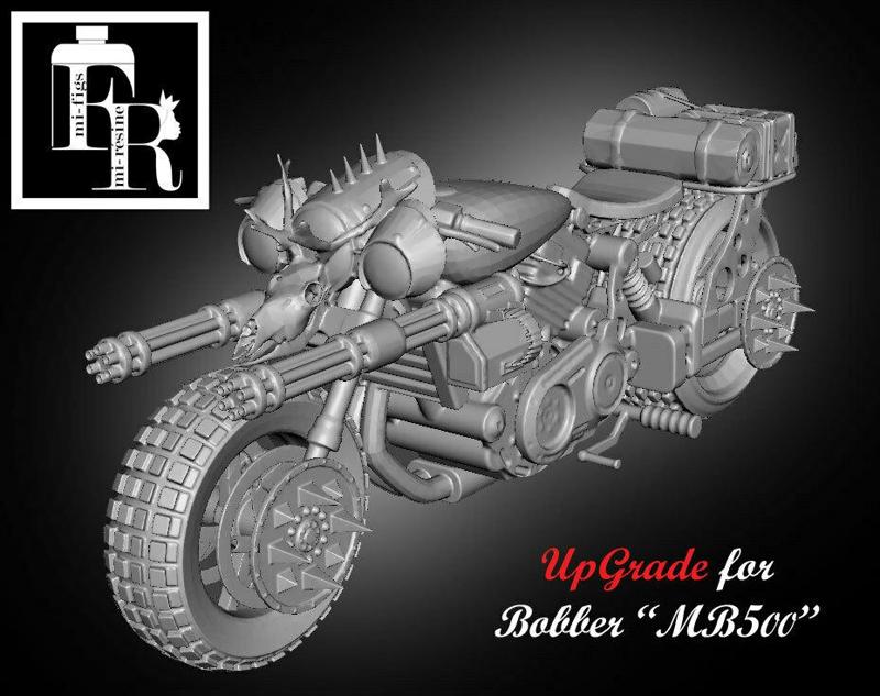 Bitume/Gaslands UPGRATED Bobber MB-500 "deer" post-apocalyptic