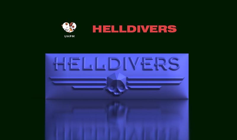 Join the Fight for Humanity with our Helldivers Rounded Plate!