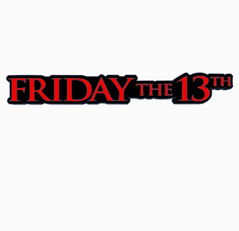 FRIDAY THE 13TH (REMAKE) Logo Display by MANIACMANCAVE3D