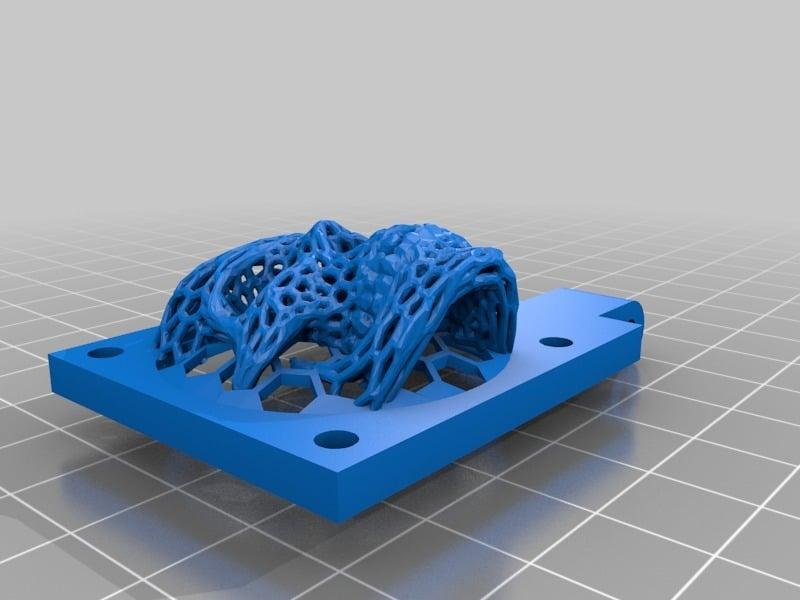 Anet A8 Skull Extruder Fan Cover