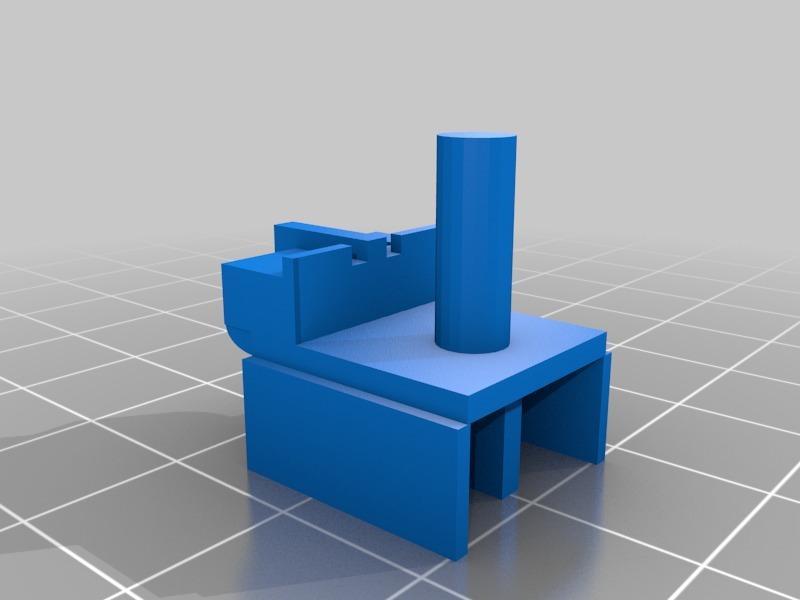 Slot car racing guide/blade - Leitkiel