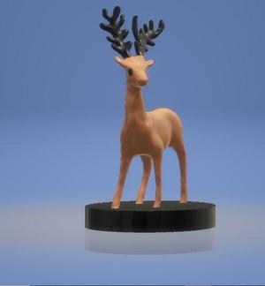 DEER TOY 3D PRINTABLE MODEL