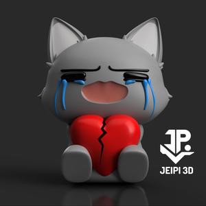 CRYING CAT_CAT_NEKO_CHIBI