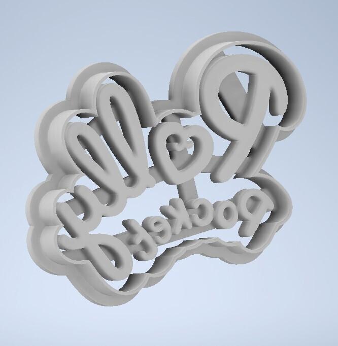 polly pocket - cookie cutter