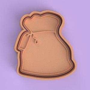 cutter + stamp gift bag / gift bag cutter + stamp