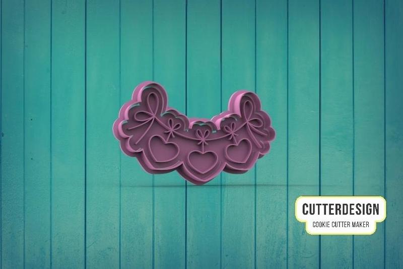 Heart Garland Cookie Cutter