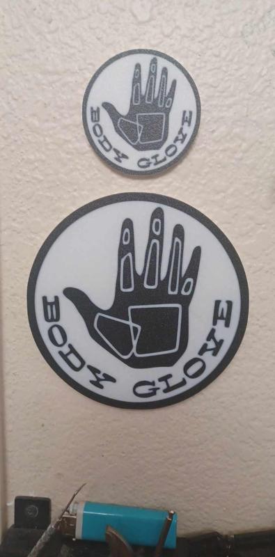 Retro Body Glove Logo Surf Magnet Coaster Wall Art