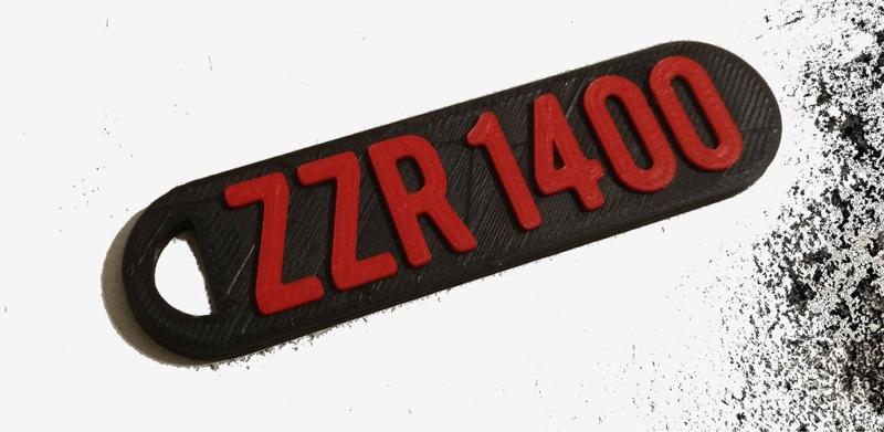 Kawasaki ZZR 1400 - Keychain - Porte-clés