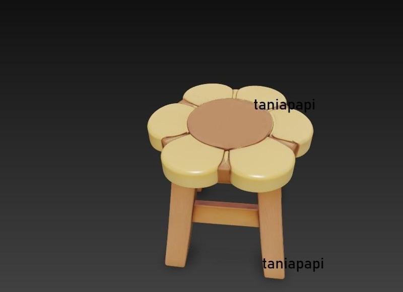 Kids flower chair