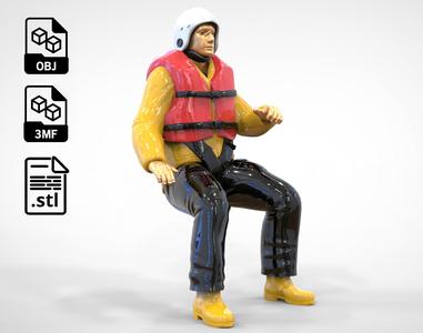 N5 Captain Royal National Lifeboat Institution RNLI Rescue crew