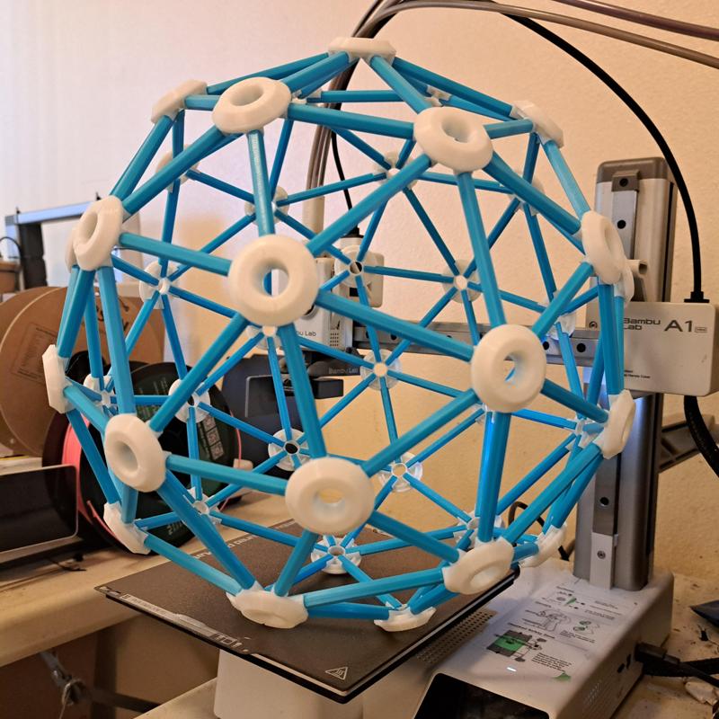 Geodesic Sphere SnapFit