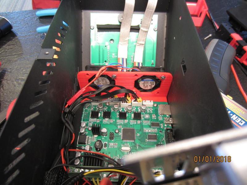 CR10 S4 Internal 50mm fan to 2x 40mm fan mount