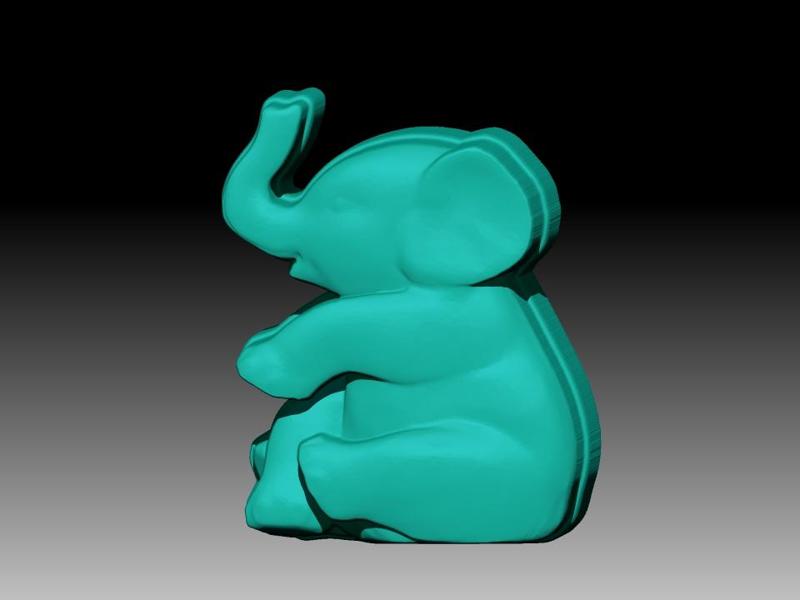 ELEPHANT 2 SOLID SHAMPOO AND MOLD FOR SOAP PUMP