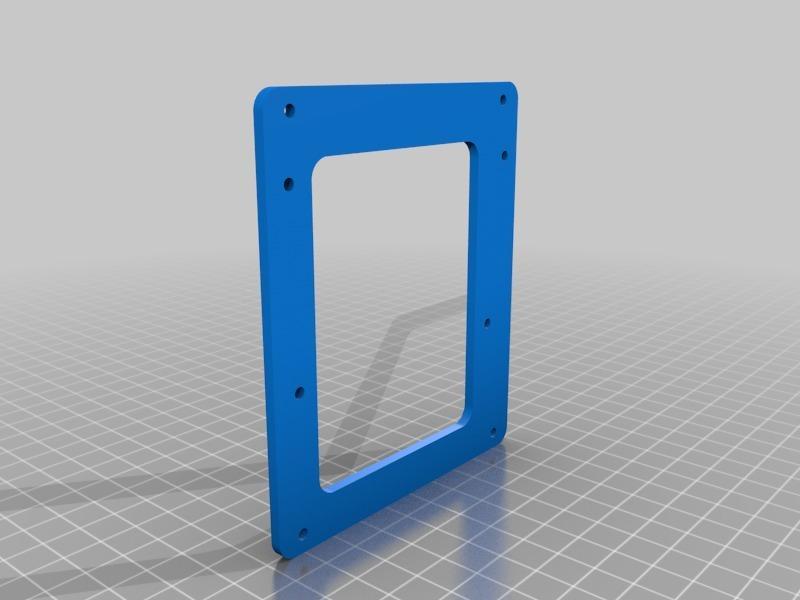 Arduino 2560 & RAMPS holder to fit ZRIB posts on Zonestar printers