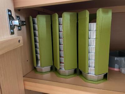 Wet Cat Food Organizer