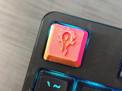 World of Warcraft Horde Keycaps