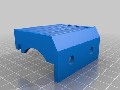 RADIAL FAN ADAPTER ( POWER SUPPLY ) & FAN BAFFLE