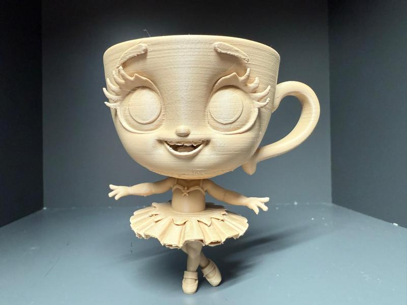 Fun Ballerina Capuchin Figurine (Mug)