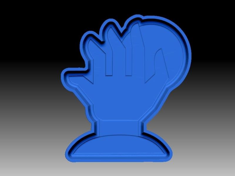 ZOMBIE HAND BATH BOMB MOLD