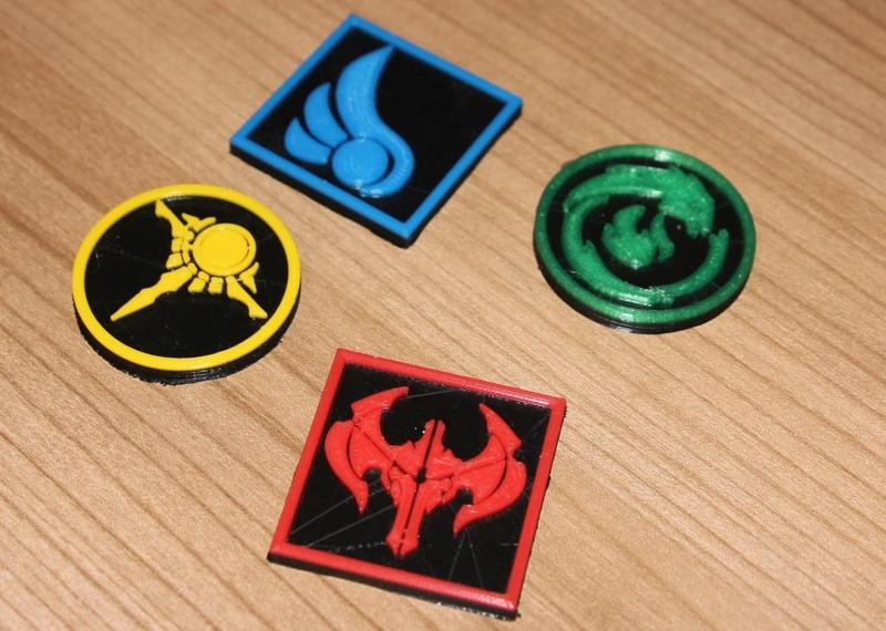 League of Legends Magnets (round and edged)