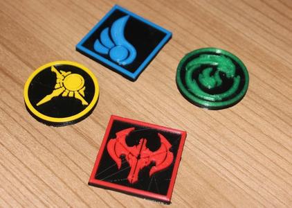 League of Legends Magnets (round and edged)
