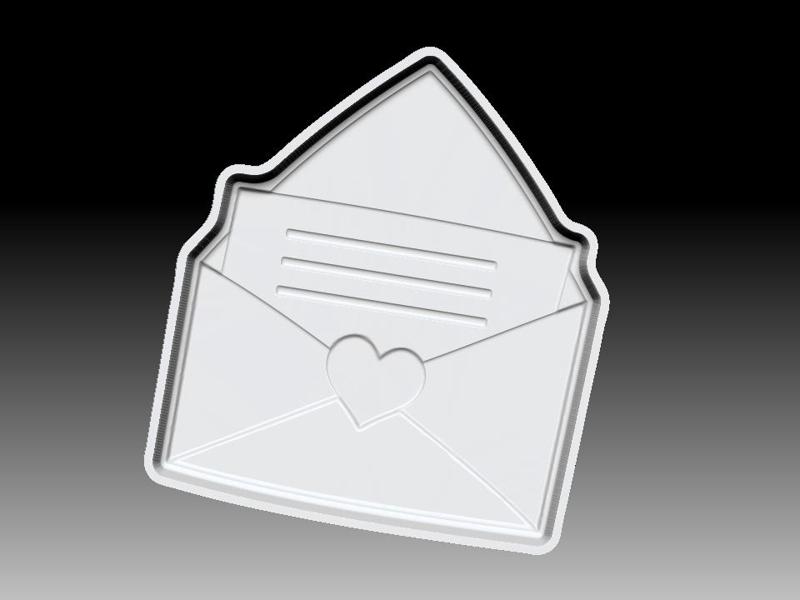 LOVE LETTER BATH BOMB MOLD