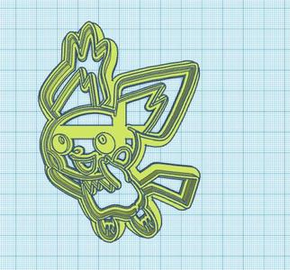 Pokemon: Pichu Cookie Cutter