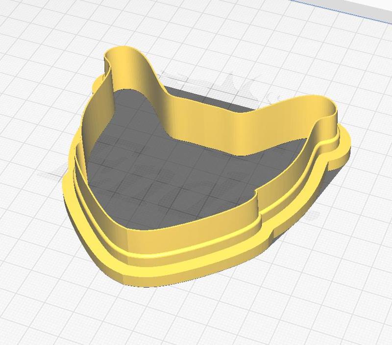 3 inch Kavat Cookie Cutter (Warframe)