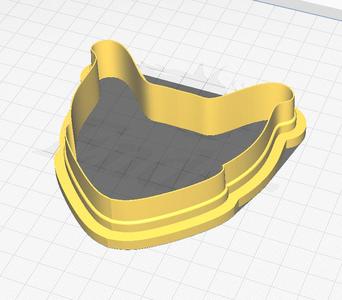 3 inch Kavat Cookie Cutter (Warframe)