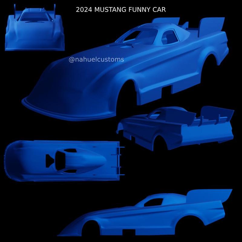 2024 MUSTANG FUNNY CAR