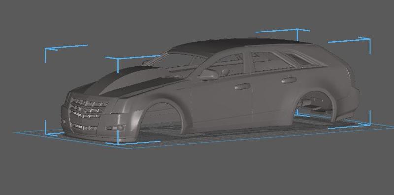 1\24 Drag Cadillac CTS-V Wagon