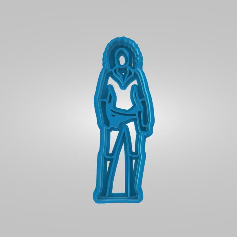 River Song Imprint Cookie Cutter from Doctor Who