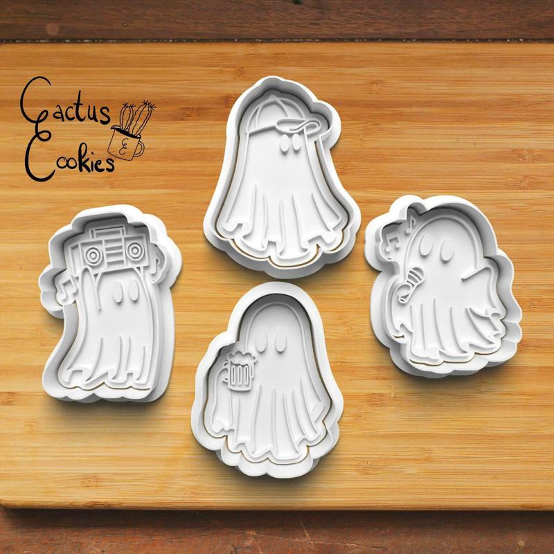 Halloween Ghost Cookie Cutter set 0444