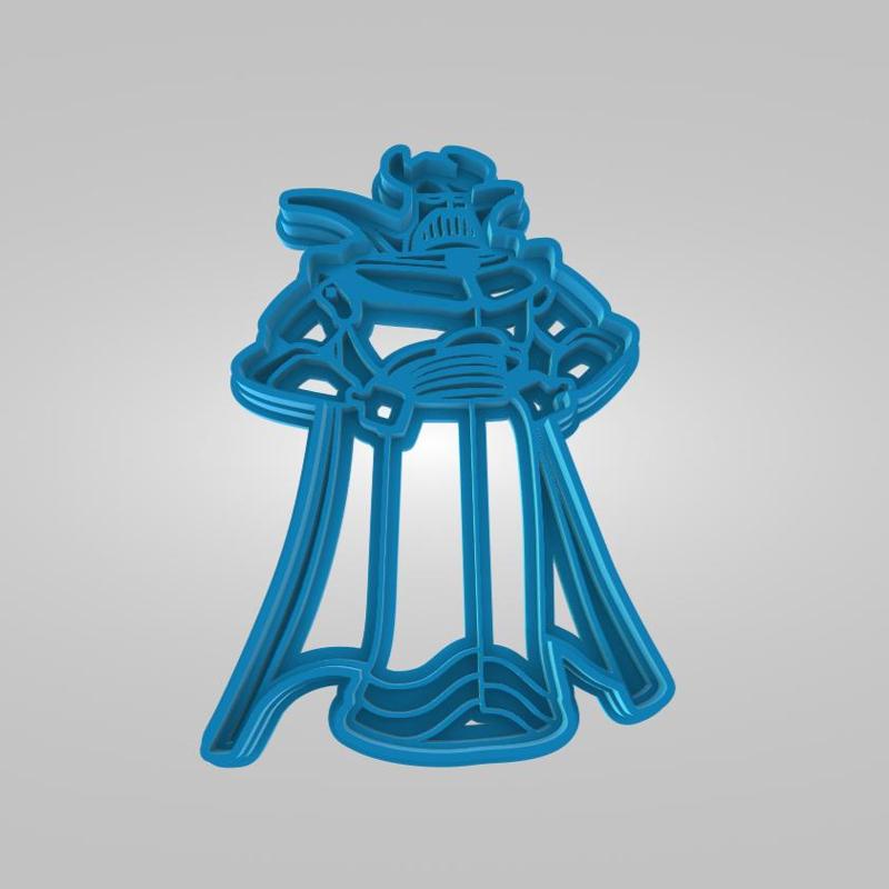 Zurg Alien Cookie Cutter from Toy Story