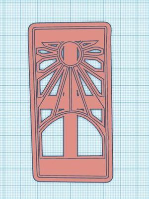 Demon Slayer: Tanjiro's Earring Cookie Cutter