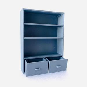 Custom Book Shelf for 3.75 in & 6 in Figure Diorama