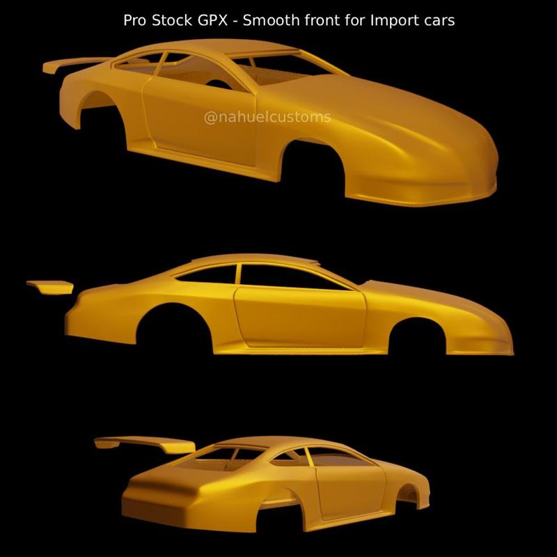 Pro Stock GPX - Smooth front for Import cars