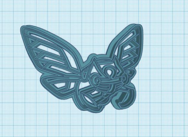 Pokemon: Ninjask Cookie Cutter